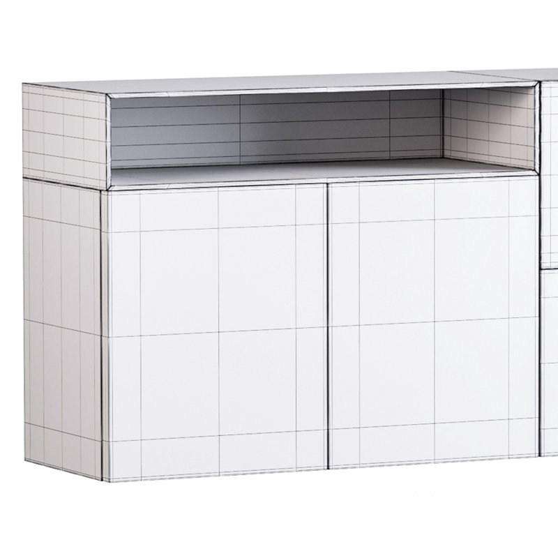 36e8 Glass Sideboard 05 Image 14