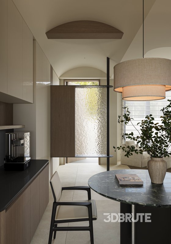 Modern living and dining room Image 3