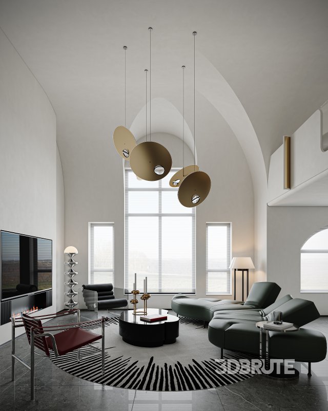 Modern living and dining room Image 11