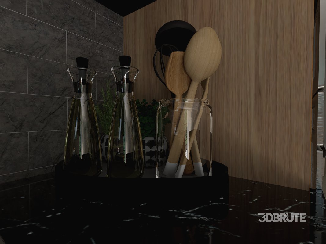 MODERN 3D KITCHEN DESIGN Image 6