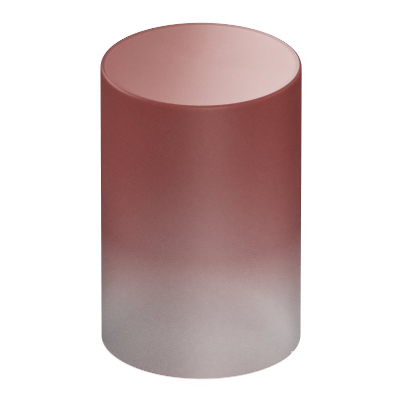 Frosted Gradient Side Table – Acrylic Image 9