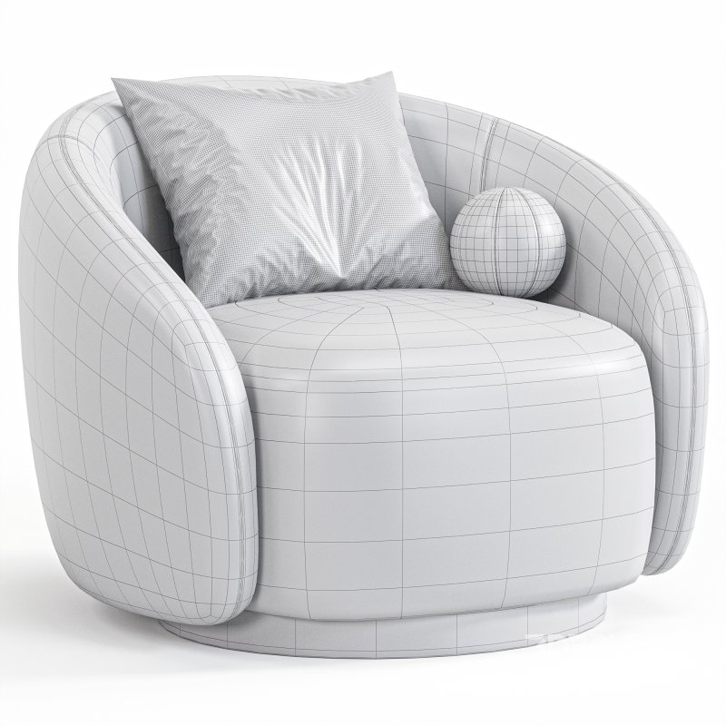 Swivel Brice Armchair By Eichholtz Image 7