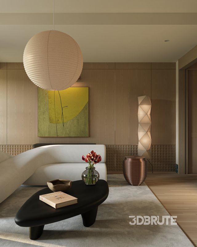 Modern living and dining room Image 10