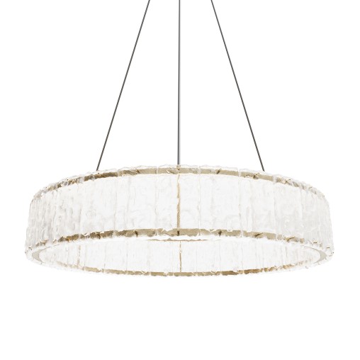 Pendant chandelier Solo round