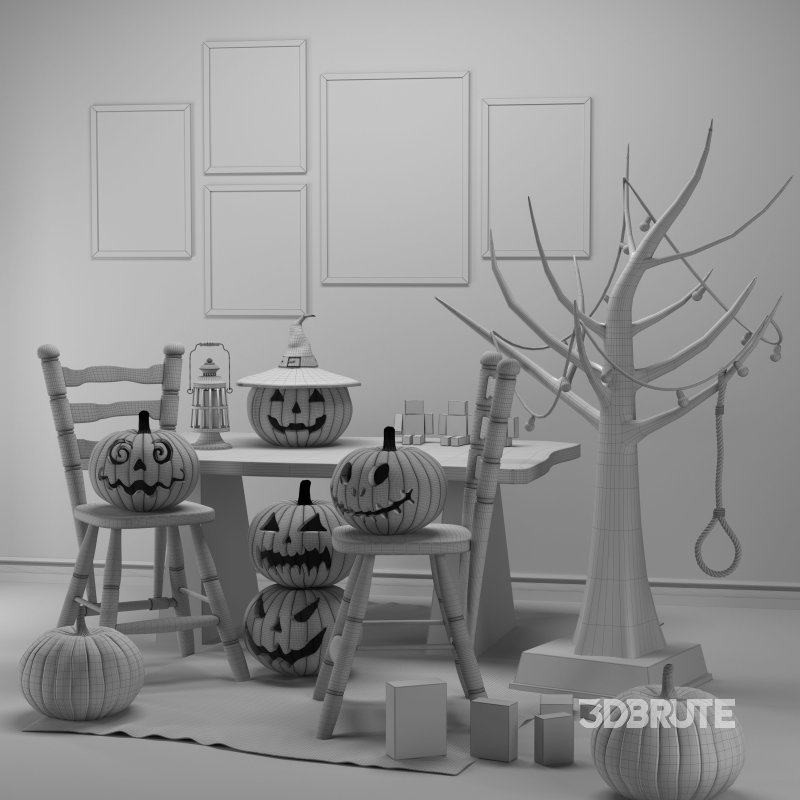 Halloween Decorative Set Image 10