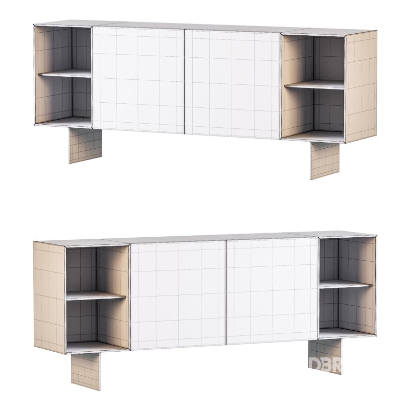 36e8 Glass Sideboard 04 Image 14