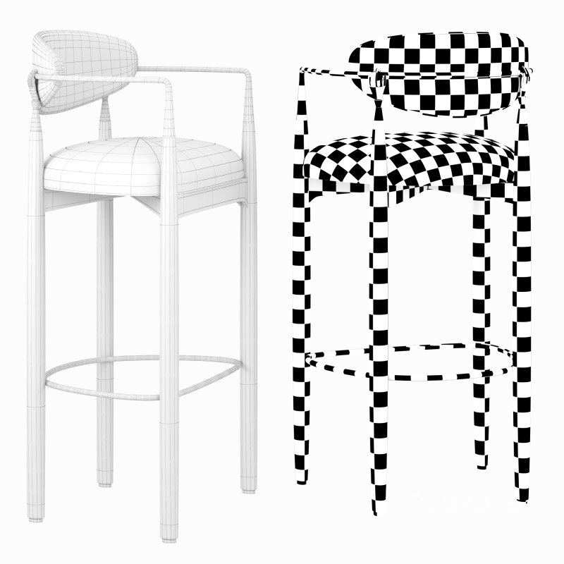 nahema bar stool Image 2