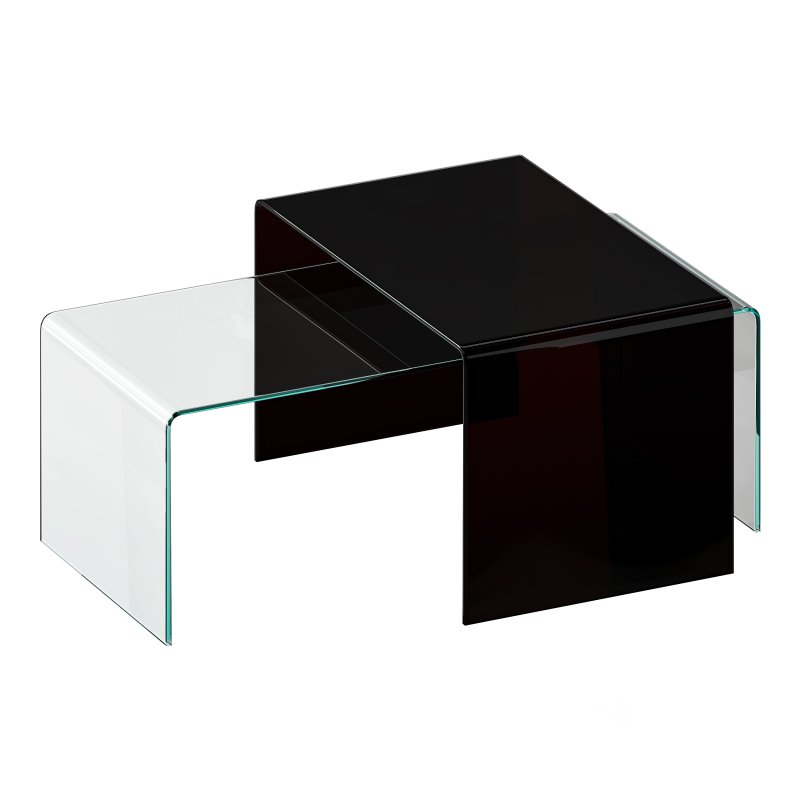 Table Basse 110 X 50 Cm Verre BURANO Image 4