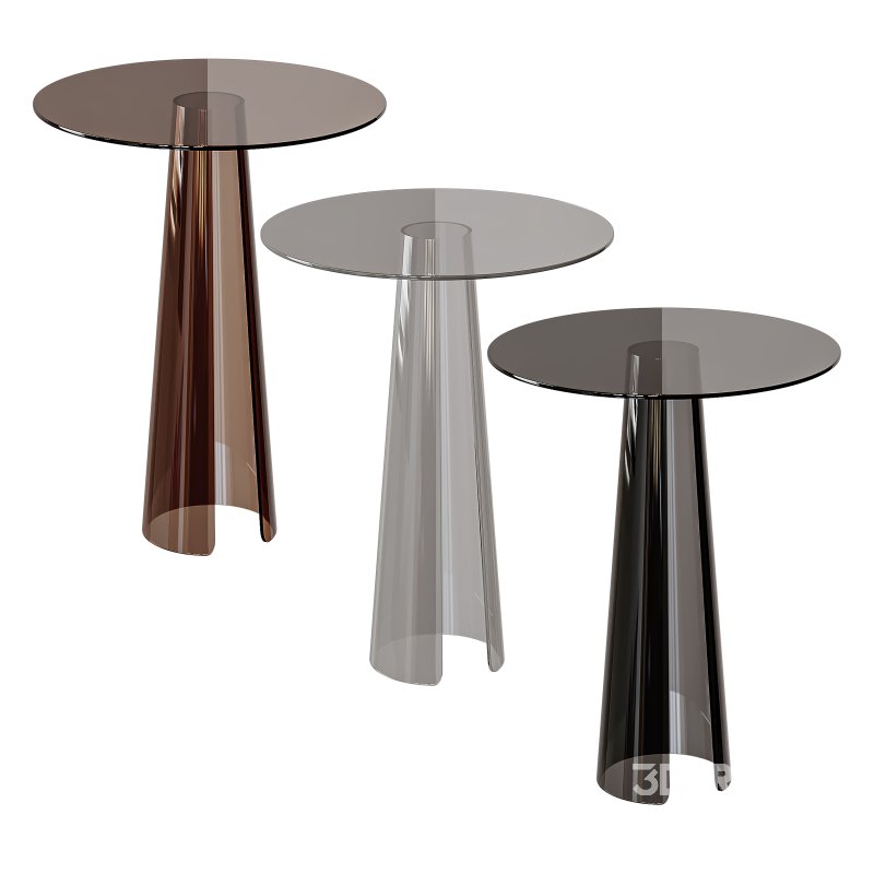 Chic Round Table – Acrylic Image 6