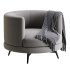 Carmela Swivel Chair - Thumbnail 7