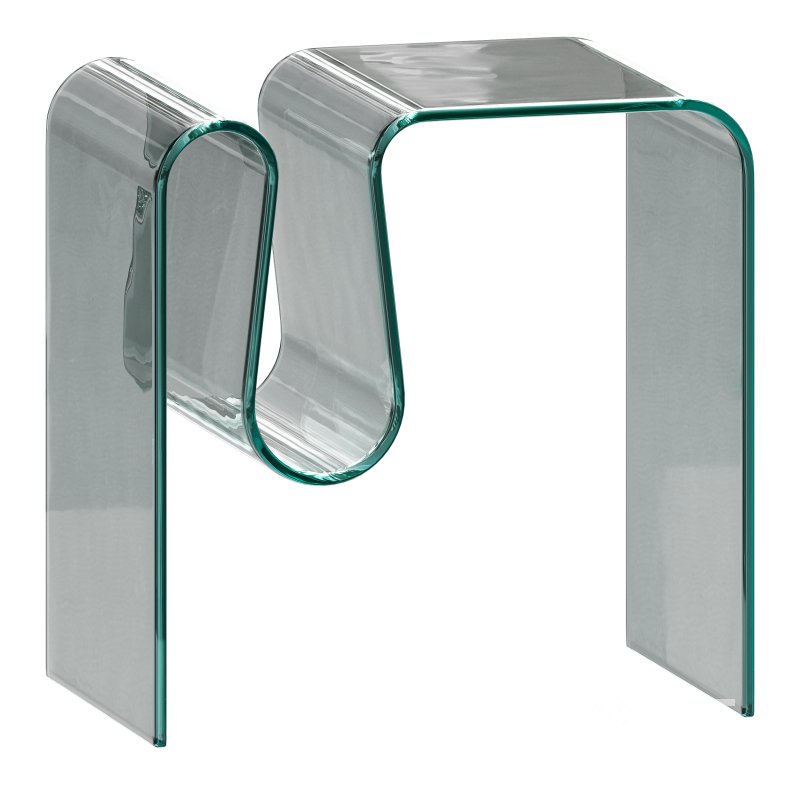 Curvy Side Table – Acrylic Image 5