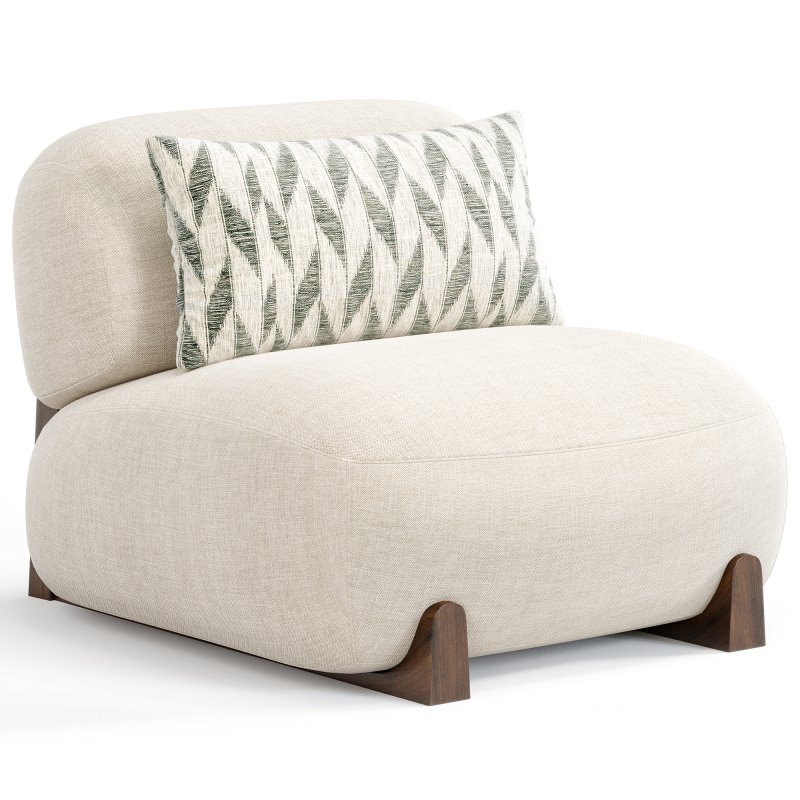 Fort Lounge Armchair By Monologue Image 4