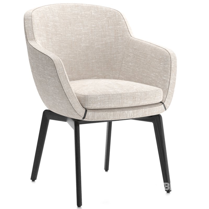 Minotti Belt Dining chair Image 3