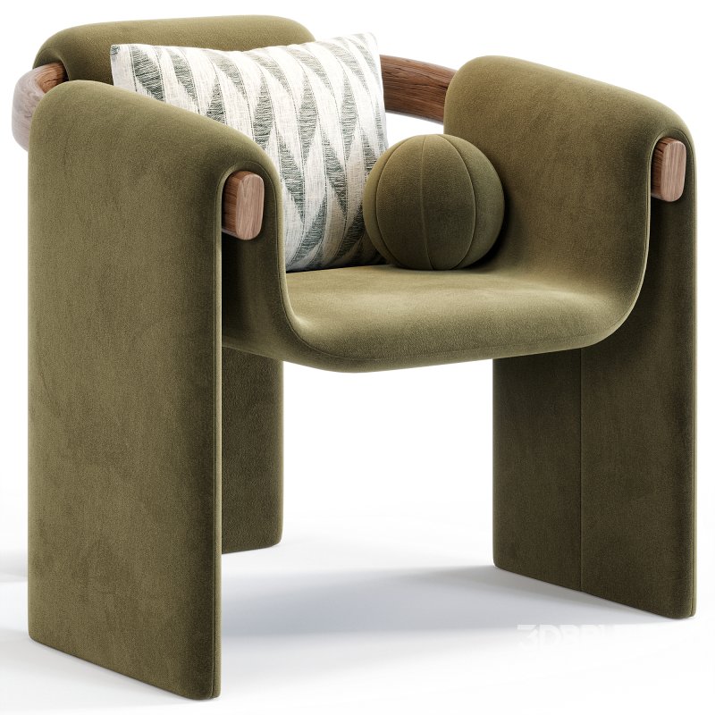 Sari armchair by paolocastelli Image 3