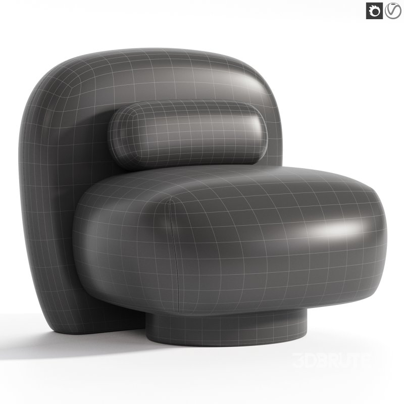 Armchair Coto Cozy Beige Image 1