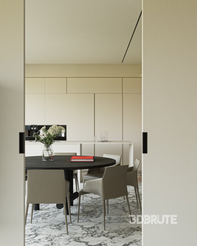 Modern living and dining room Image 11