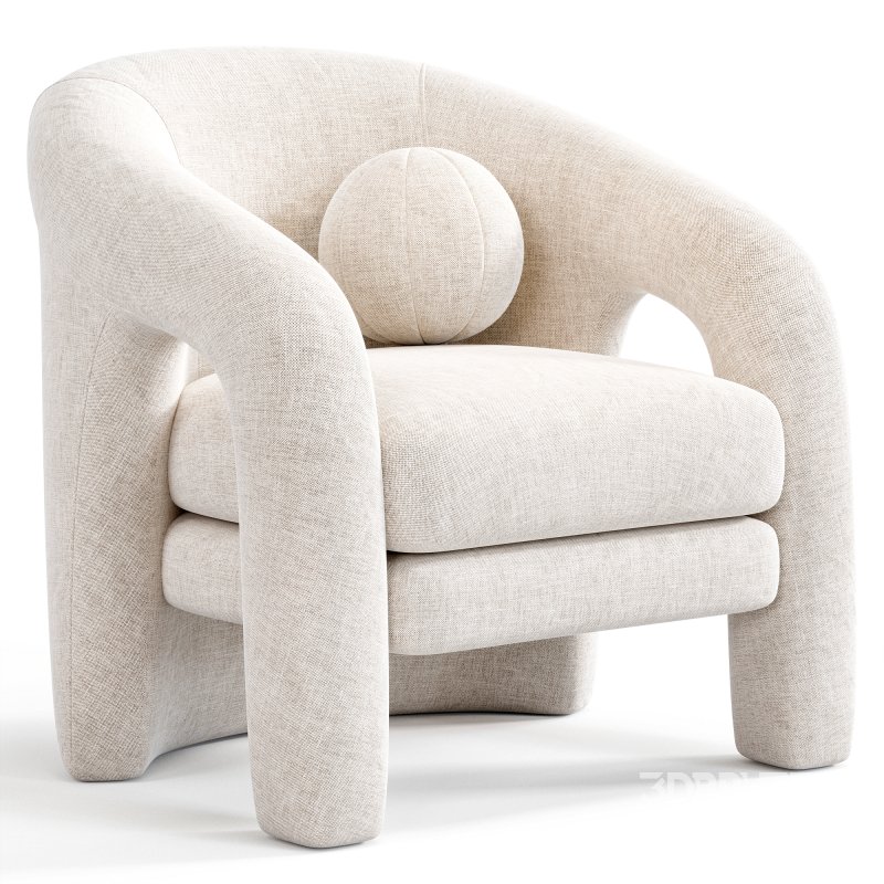 Verona Lounge Armchair By Polyandbark Image 1