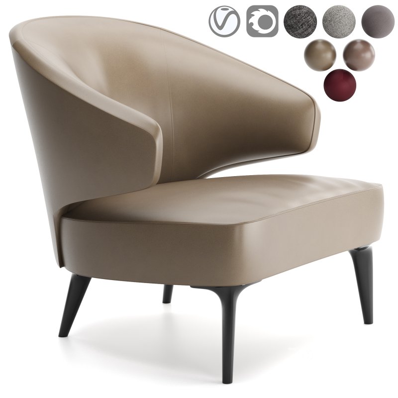 Minotti Aston Armchair Image 1