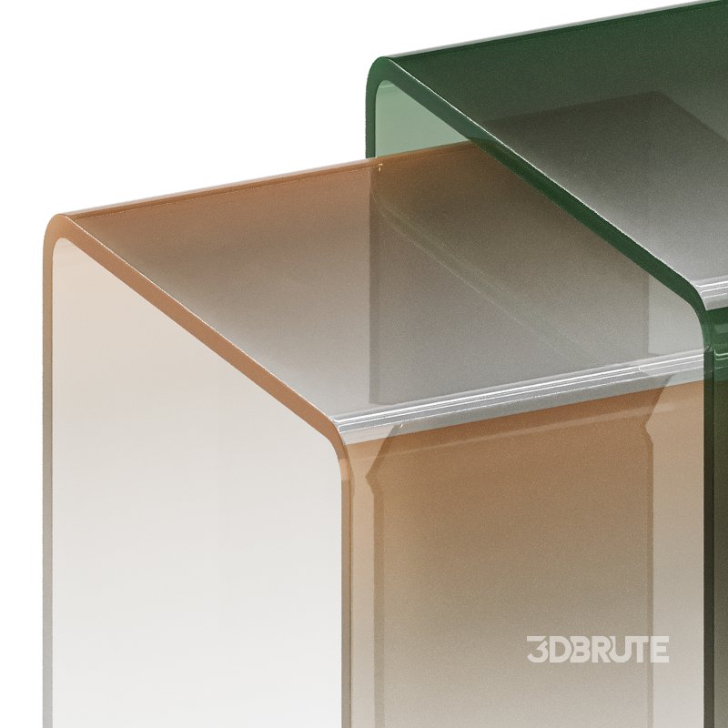 Simple Acrylic Side Table Image 13