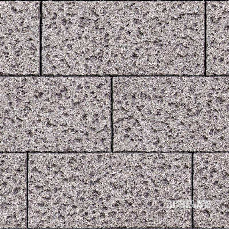 stone honed hammered wall (Seamless) Image 1