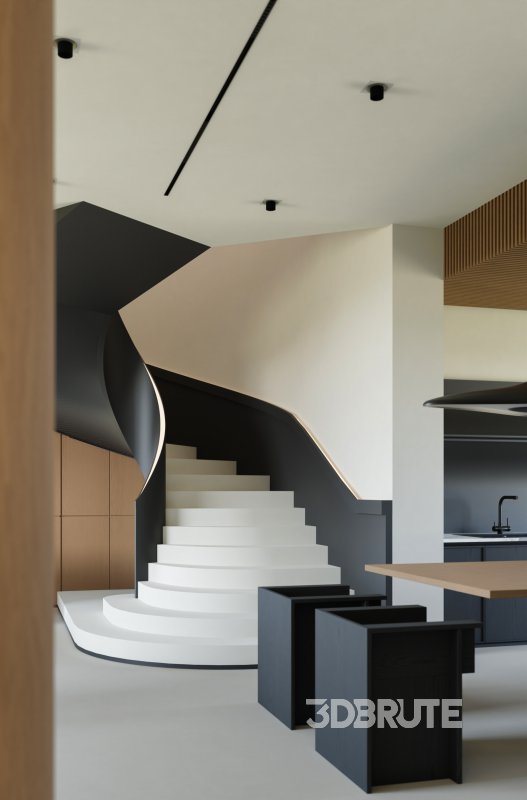 Villa living room and dining room Image 4