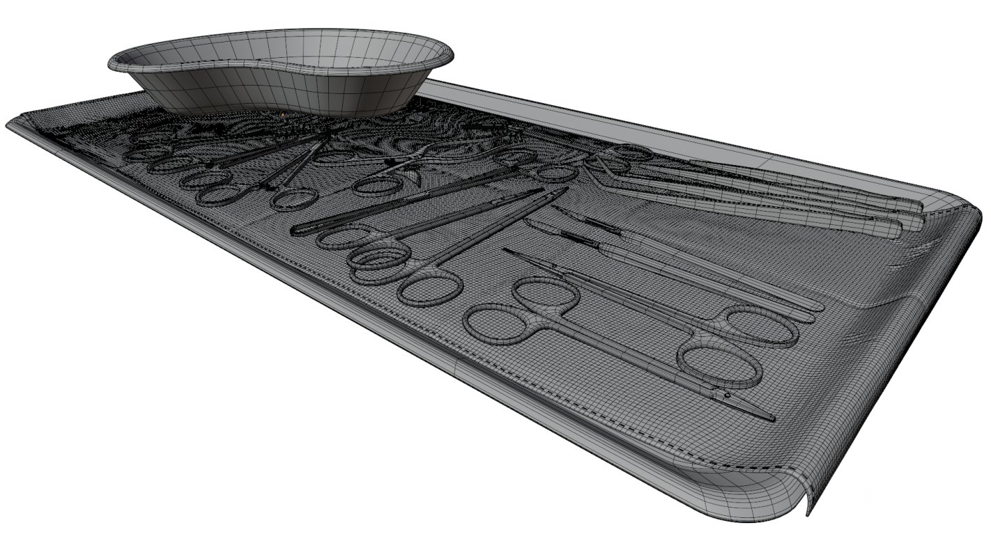 Tray with surgical equipment Image 12