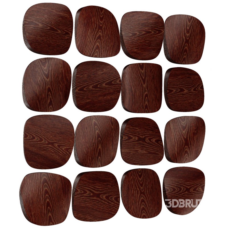 Sculpture Wood Wall Art 01 Image 6