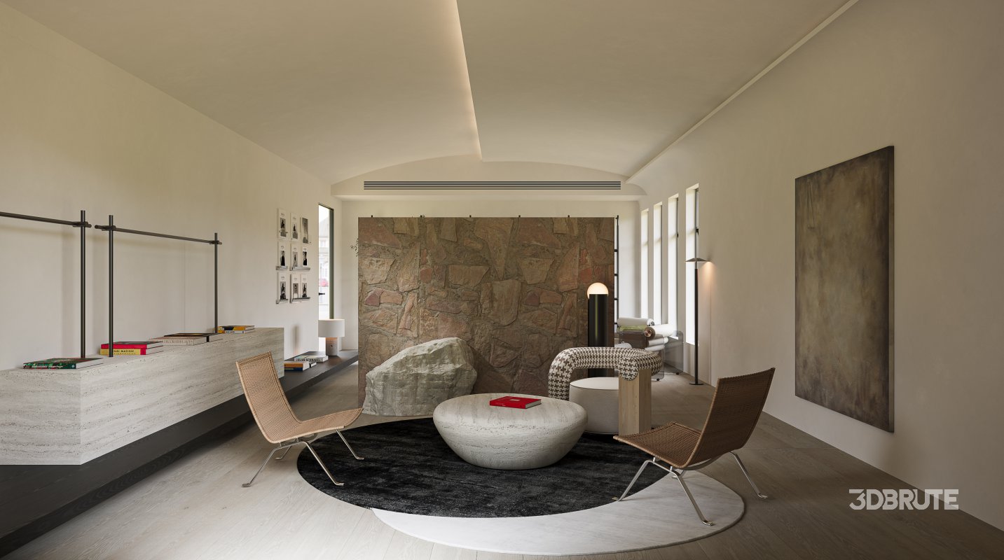 Modern living and dining room Image 2