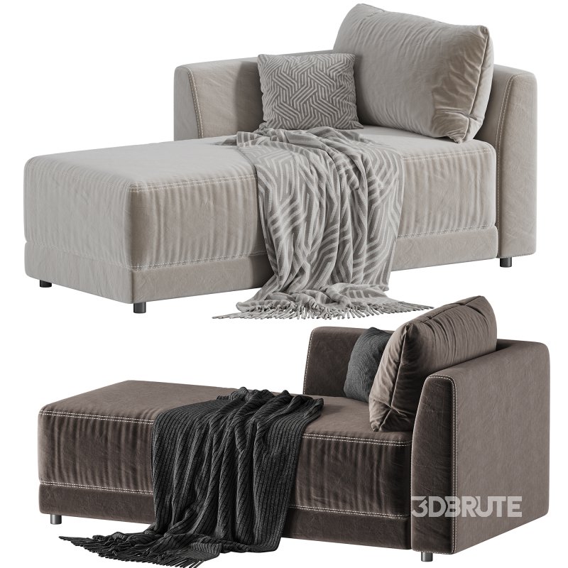 Gather Deep Left Arm Chaise Image 4