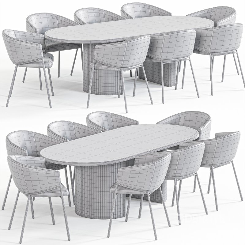 Eliza Chair Gubi Table By Divan Image 7