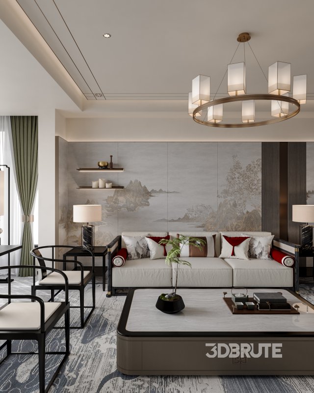 Chinese Living Room Image 7