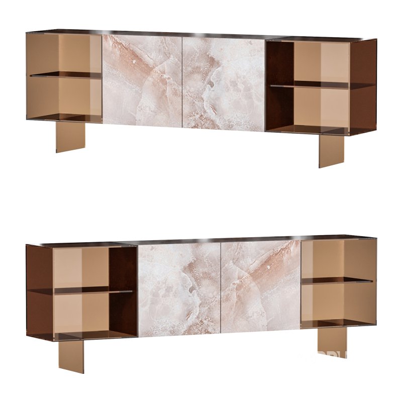 36e8 Glass Sideboard 04 Image 5