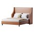 Davis Wingback Sand Velvet bed - Thumbnail 13