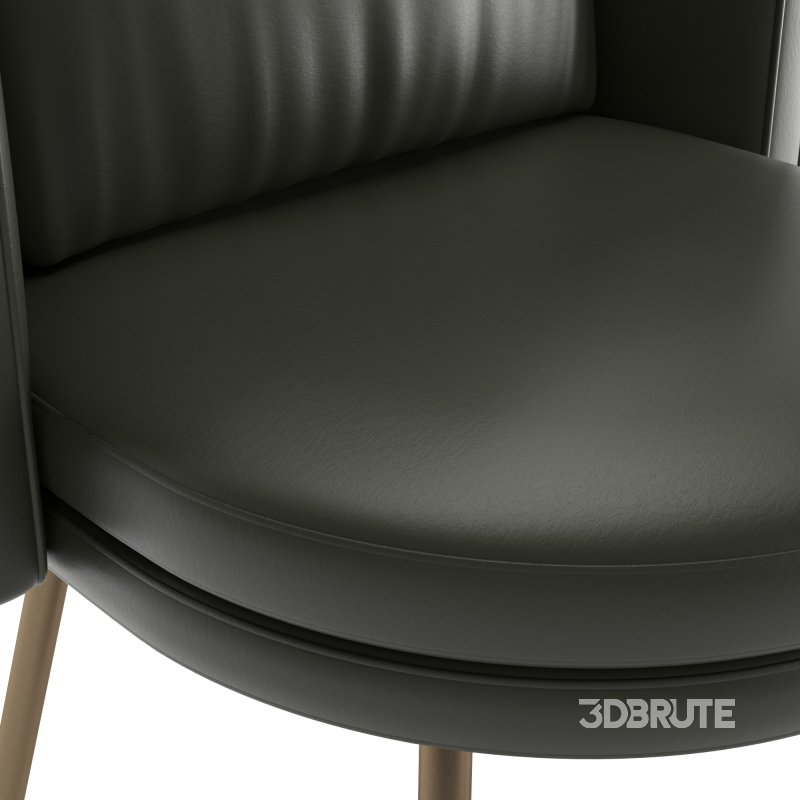 Minotti Torii Dining Swivel chair Image 3
