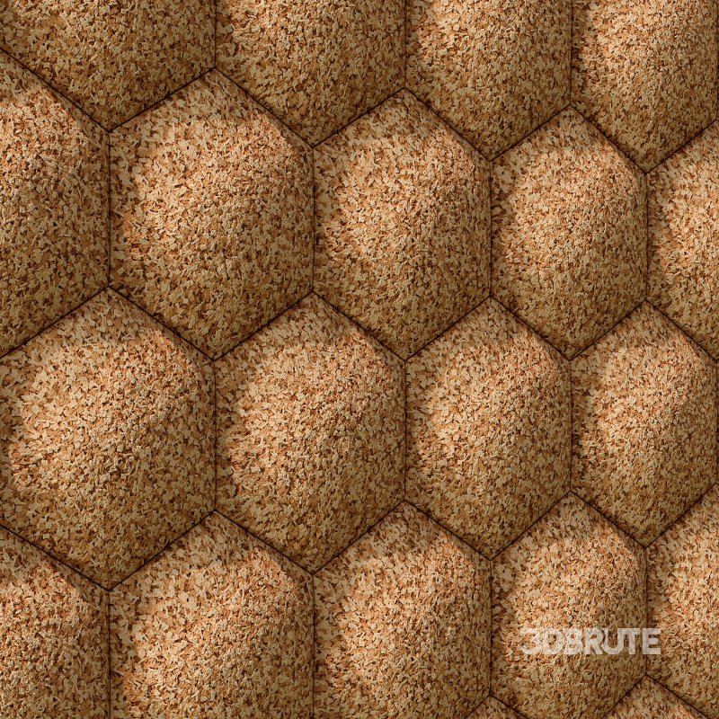 Wood Waste & Cocoa Husks – Acoustic Wall Tile Image 2