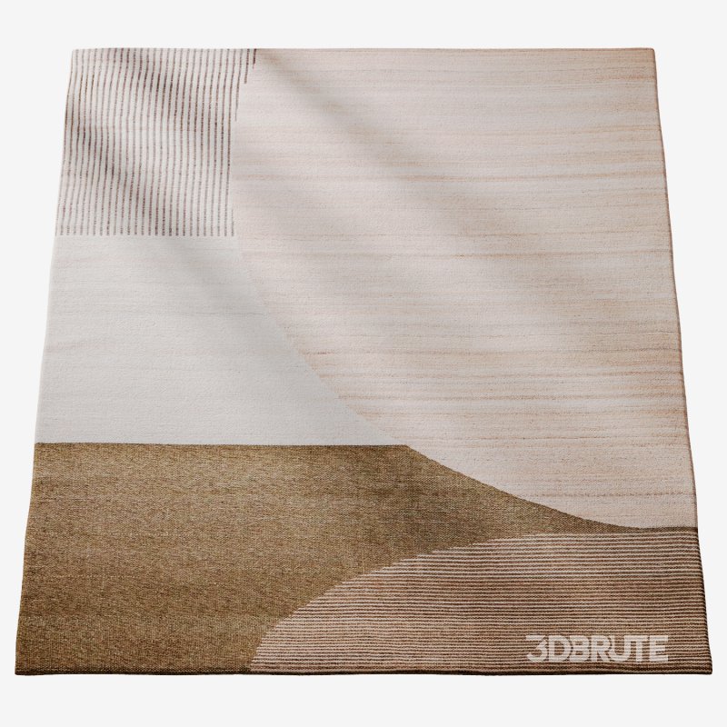 Striped Arch Outdoor Performance Rug Image 2