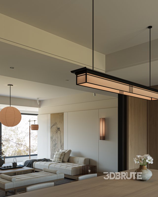 Chinese Living Room Dining Room Image 6