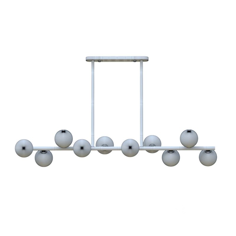 Odin – Glass Globe Chandelier Image 6