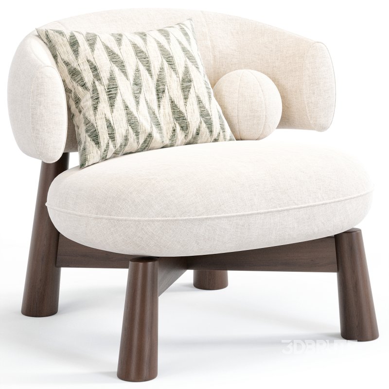Olaf Armchair By Baxter Image 3