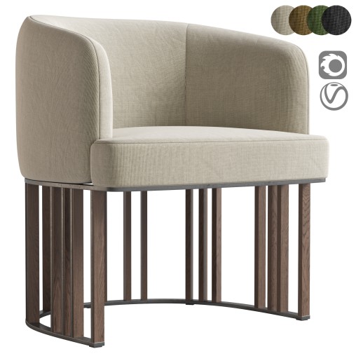 HERO Armchair By Giorgetti