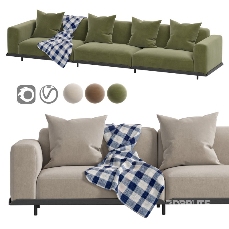 Arflex Claudine L Sofa Image 1