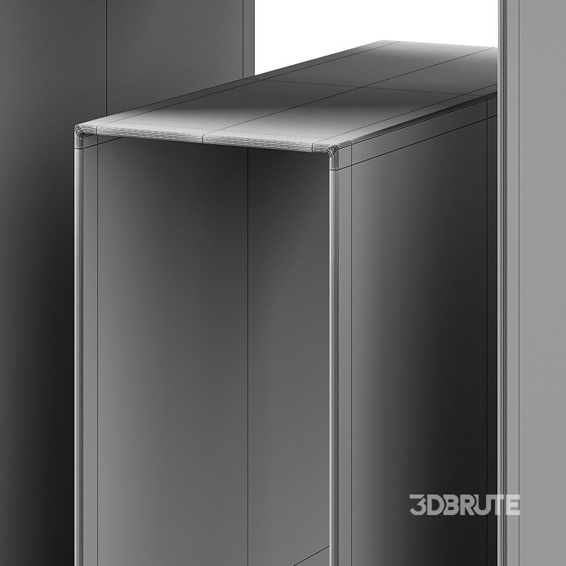 Square Acrylic Side Table – Acrylic – Storage Image 15