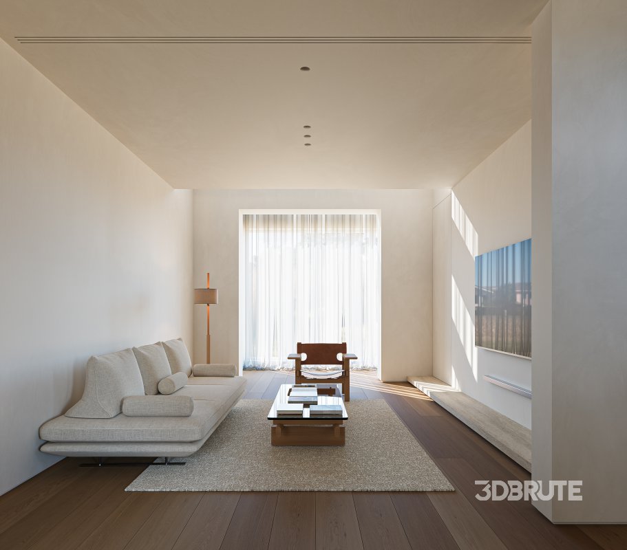 Modern living and dining room Image 2
