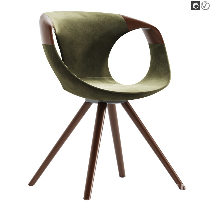 Up Wooden Arms Upholstered Image 2