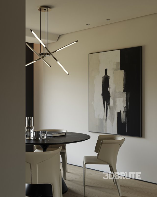 Modern living and dining room Image 12