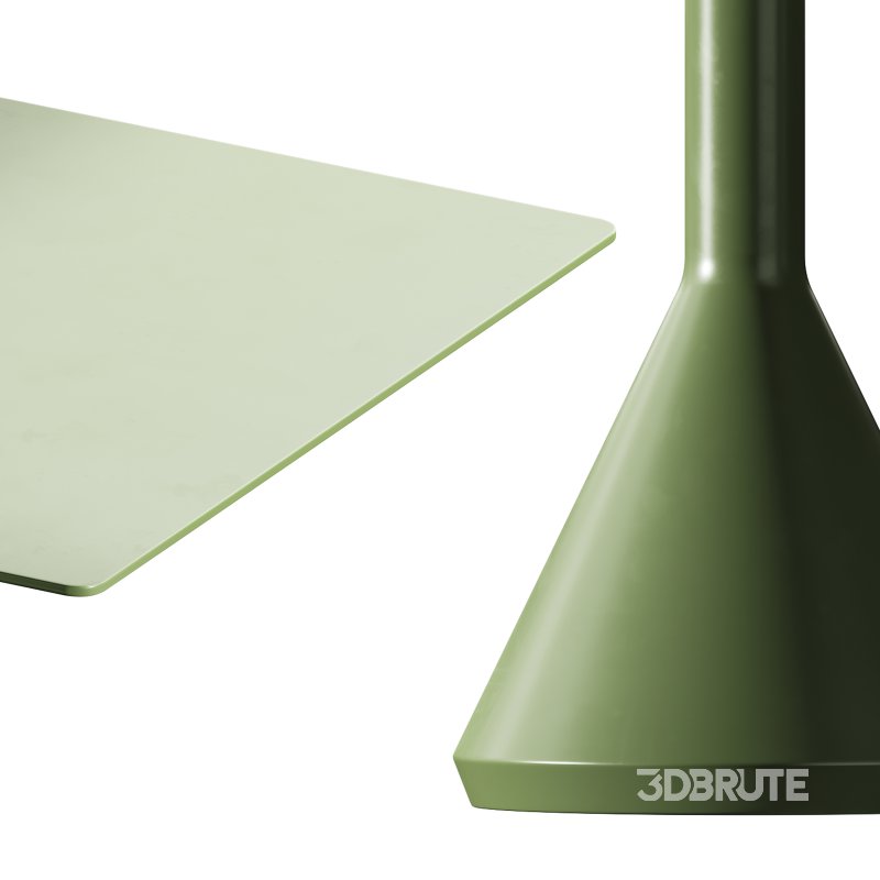 Hay – Palissade Cone Bistro table rectangle Image 12