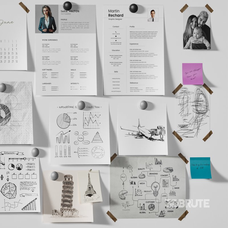 Moodboard Stickers Set Image 7