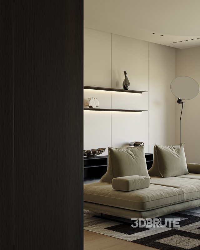 Modern living and dining room Image 5