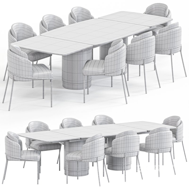 Capella Chair Chara Table By Amgrades Image 7