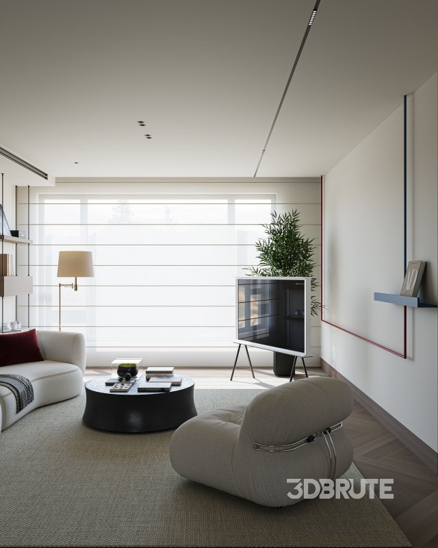 Modern living and dining room Image 9